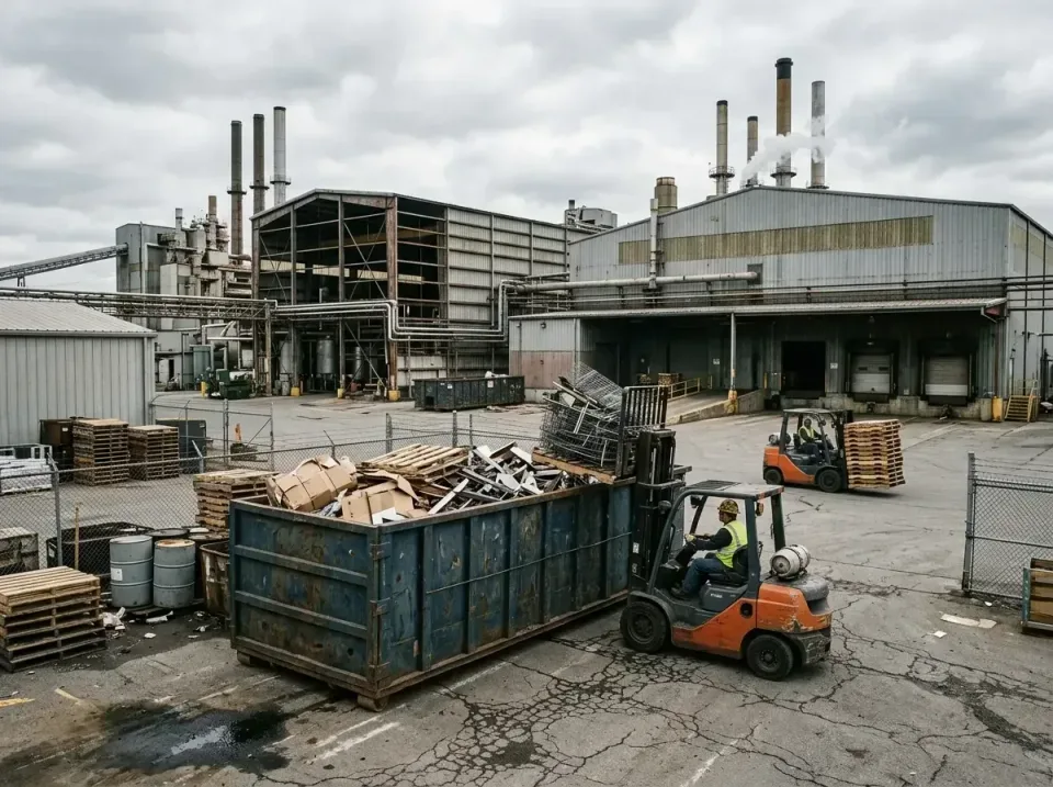 industrial-factory-scrap-conta-003 — frequently asked questions, Cheap Roll-off Dumpster Rentals in Hallam, PA
